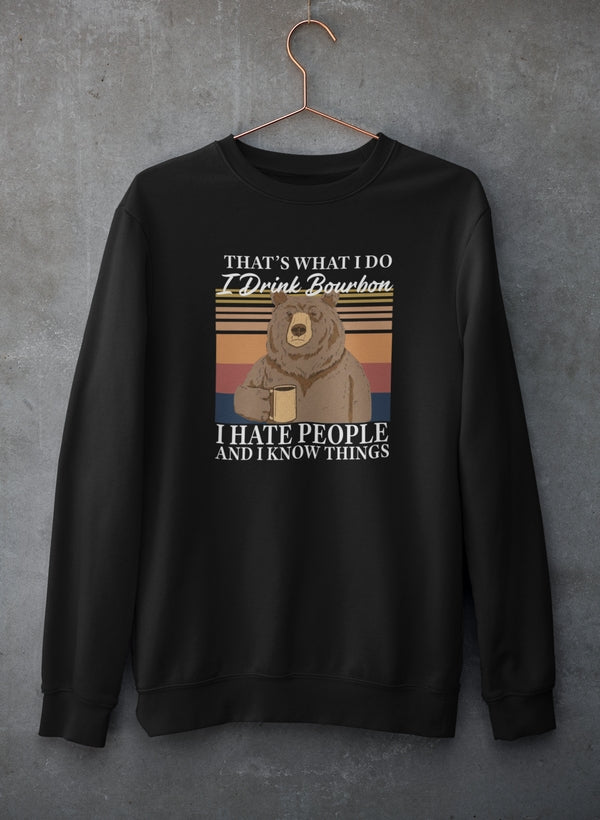 Bourbon Bear Sweat Shirt-0