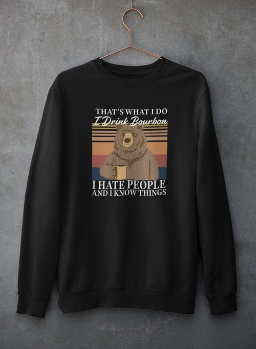 Bourbon Bear Sweat Shirt-0