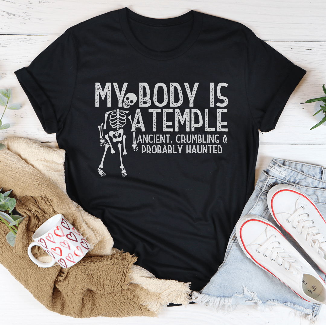My Body Is A Temple Halloween T-Shirt-2
